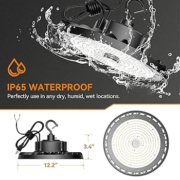 SHINWA　G7 UFO 96 SHINEWOO UFO LED High Bay Light 240W 36,000lm 5000K Daylight